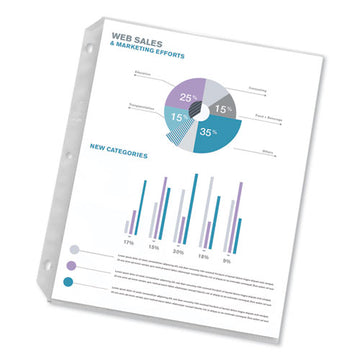 Avery® Top-load Poly Sheet Protectors, Heavy Gauge, Letter, Diamond Clear, 50-box freeshipping - TVN Wholesale